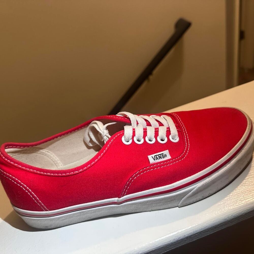 Vans Women's Red Trainers